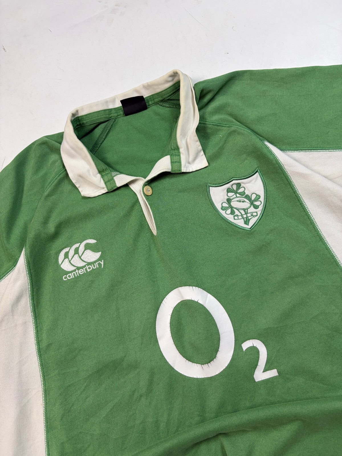 Vintage Ireland 2006/07 Canterbury rugby union shirt (XL)
