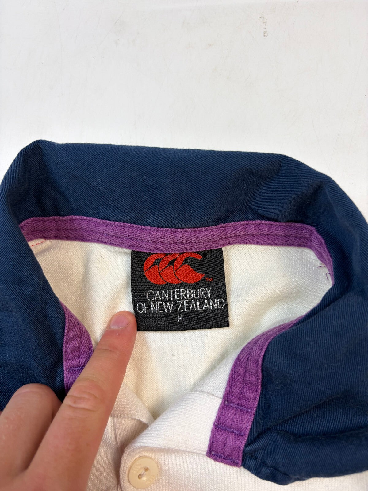 Vintage Scotland 2001/02 Canterbury away rugby shirt (M)
