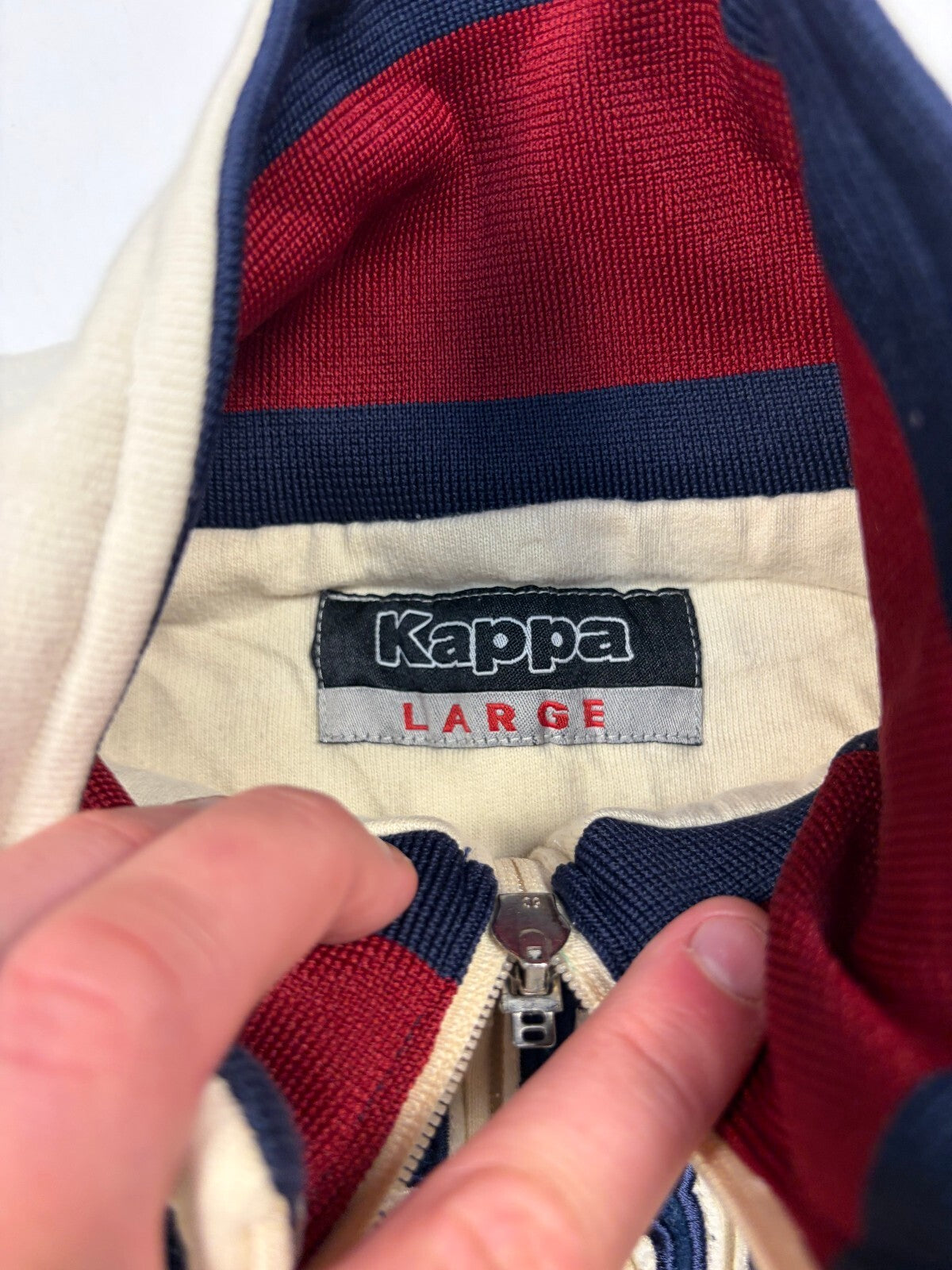Vintage Y2K Kappa Villafranca track top (L)