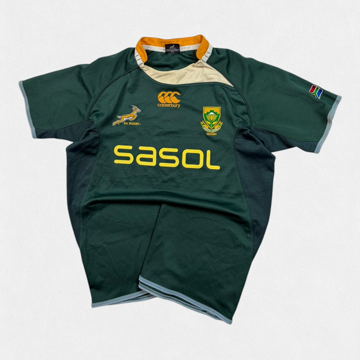 Vintage South Africa 2009/10 Canterbury rugby union shirt (XL)