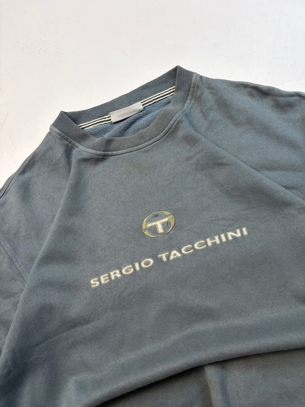 Vintage Sergio Tacchini spell out sweatshirt (M)