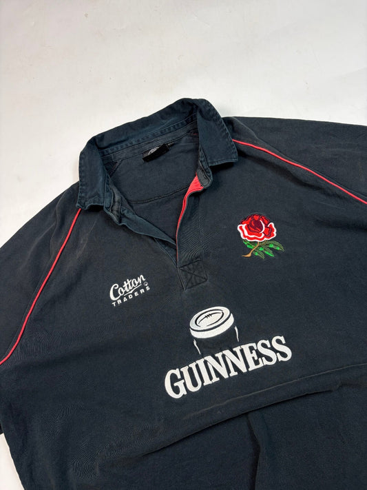 Vintage England Guinness Cotton Traders rugby shirt (XXL)