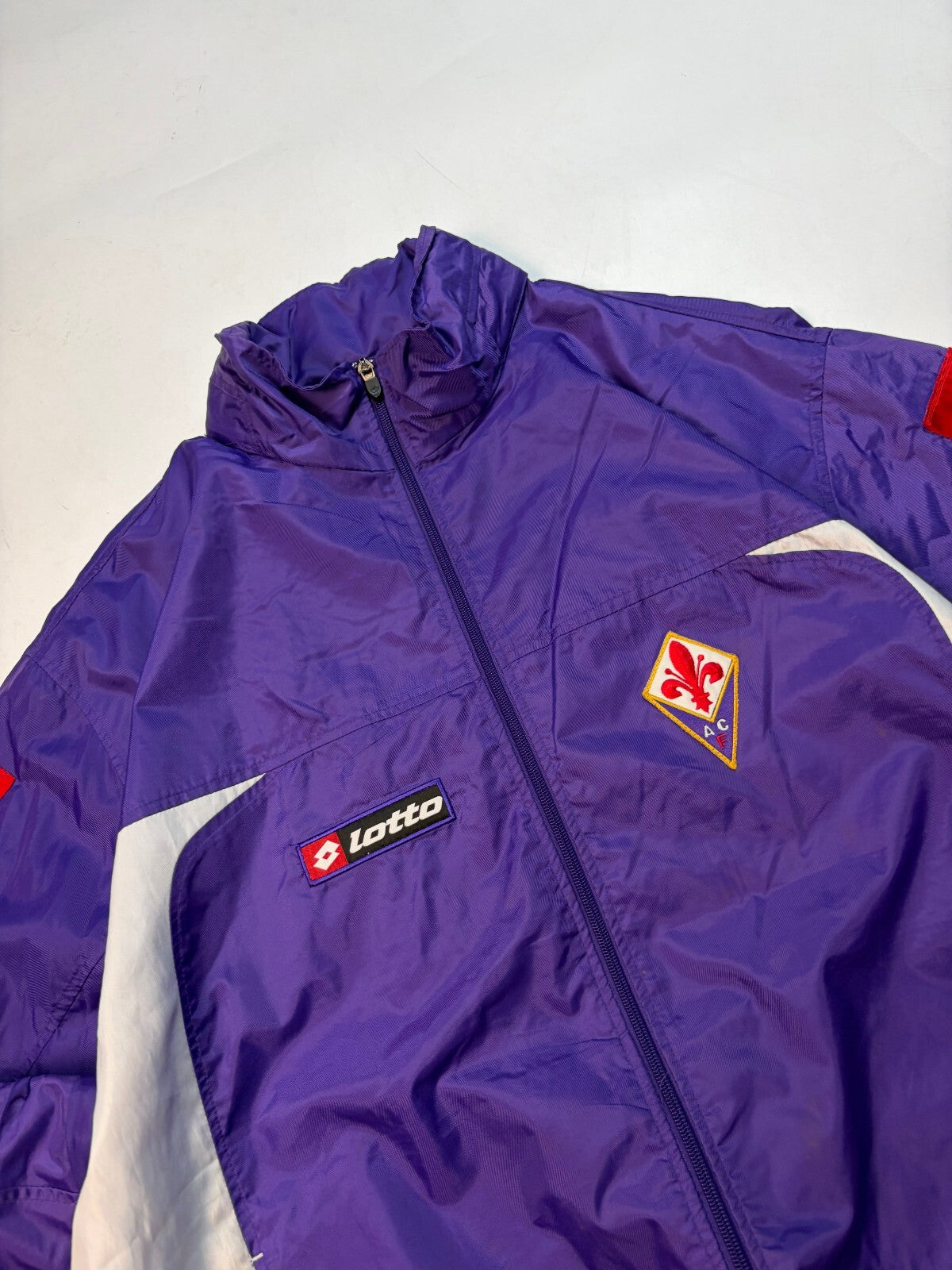 Vintage Fiorentina 2005/06 Lotto football rain jacket (XL)