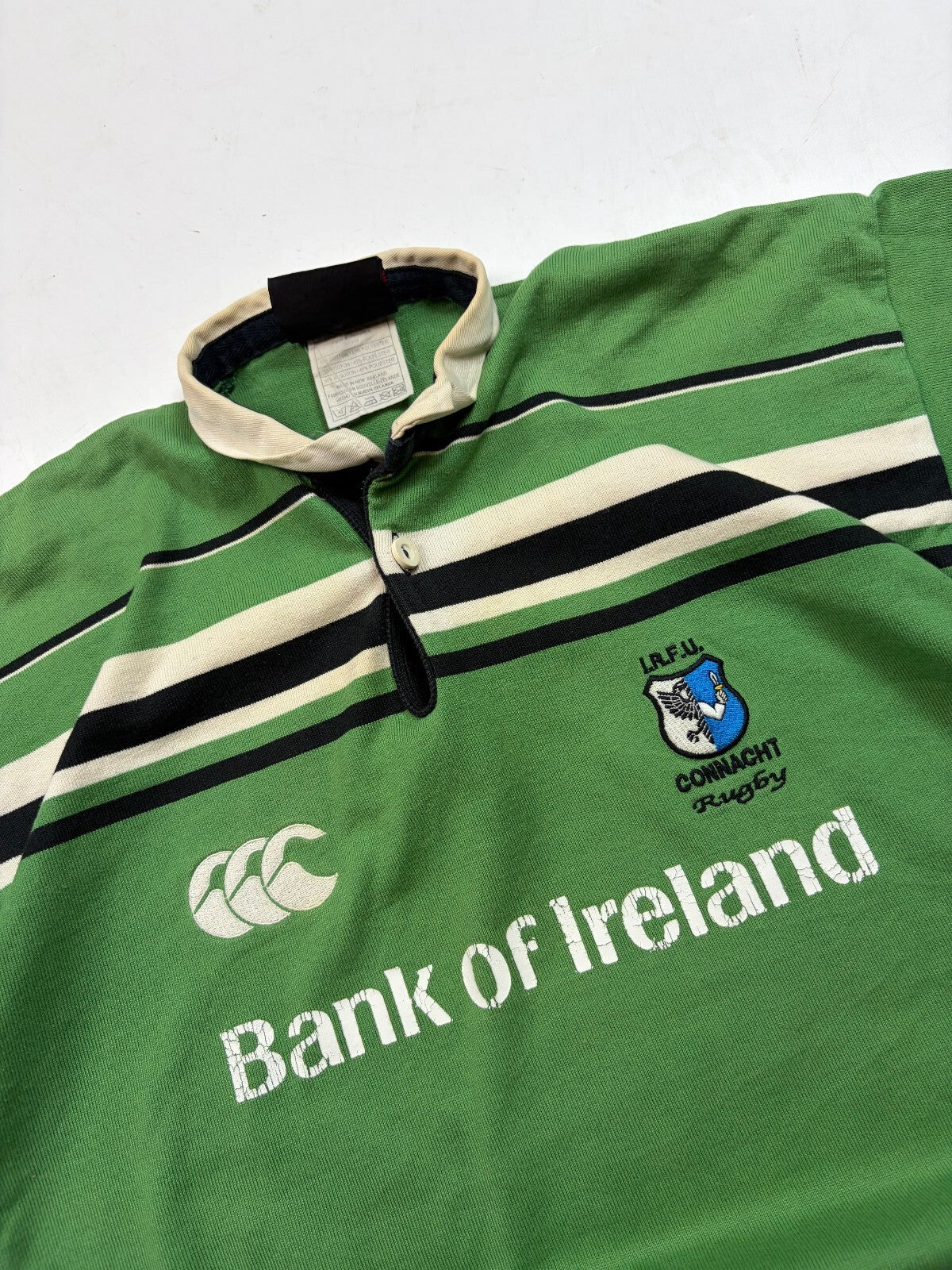 Vintage Connacht 2002/03 Canterbury rugby union shirt (S)
