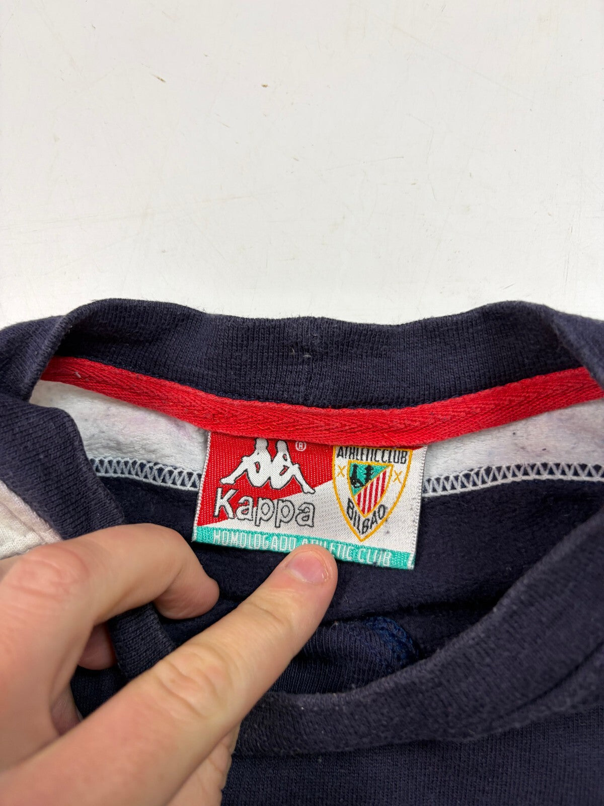 Vintage Athletic Bilbao 1995-97 Kappa football sweatshirt (L)