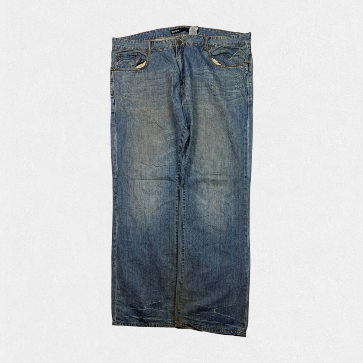 Vintage Y2K Rocawear baggy hip hop jeans (W42)