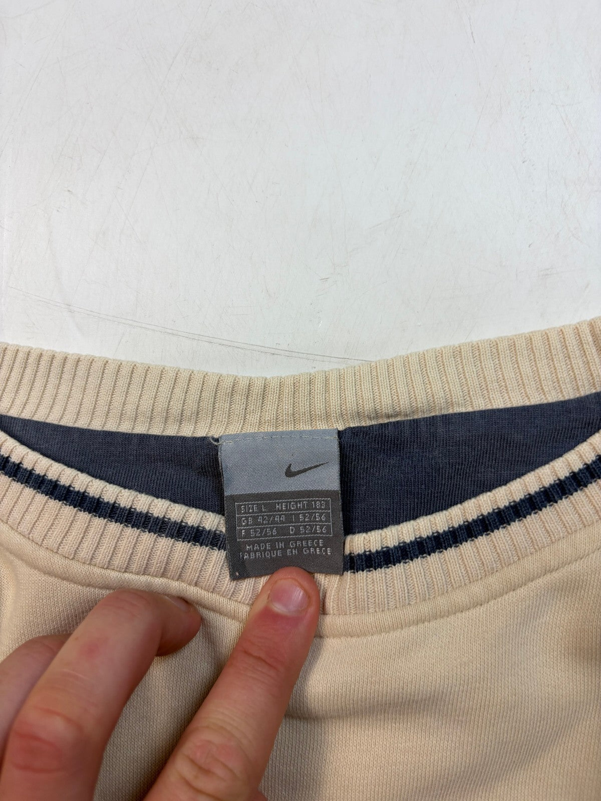 Vintage Nike centre swoosh sweatshirt (L)