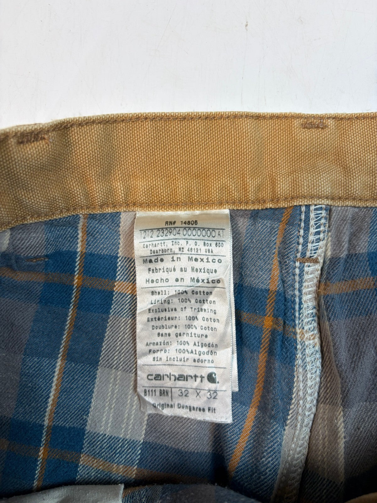 Carhartt baggy carpenter pants (W32)