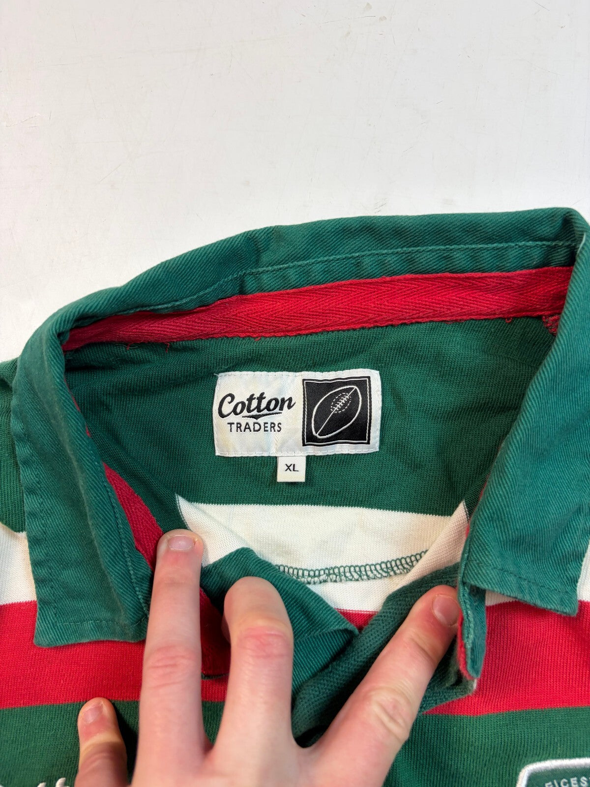 Vintage Leicester Tigers 2009/10 cotton traders rugby shirt (XL)