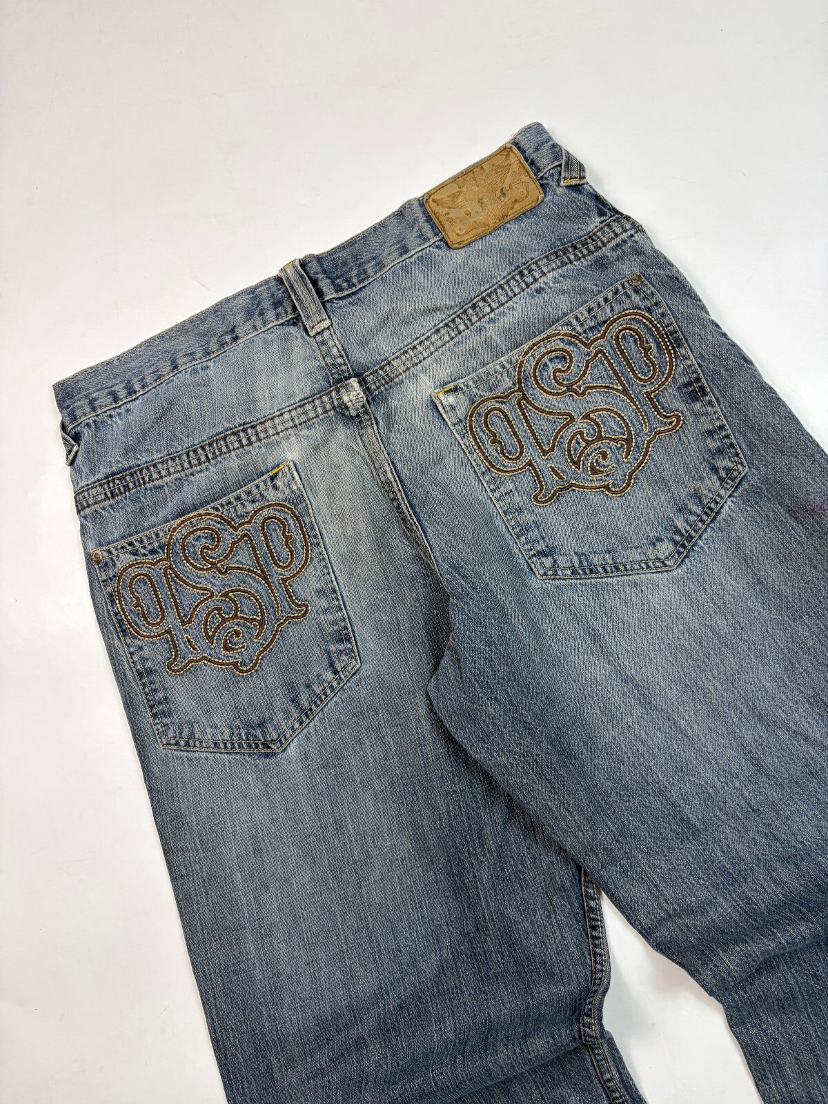 Vintage Southpole skateboarding baggy hip hop jeans (W34)