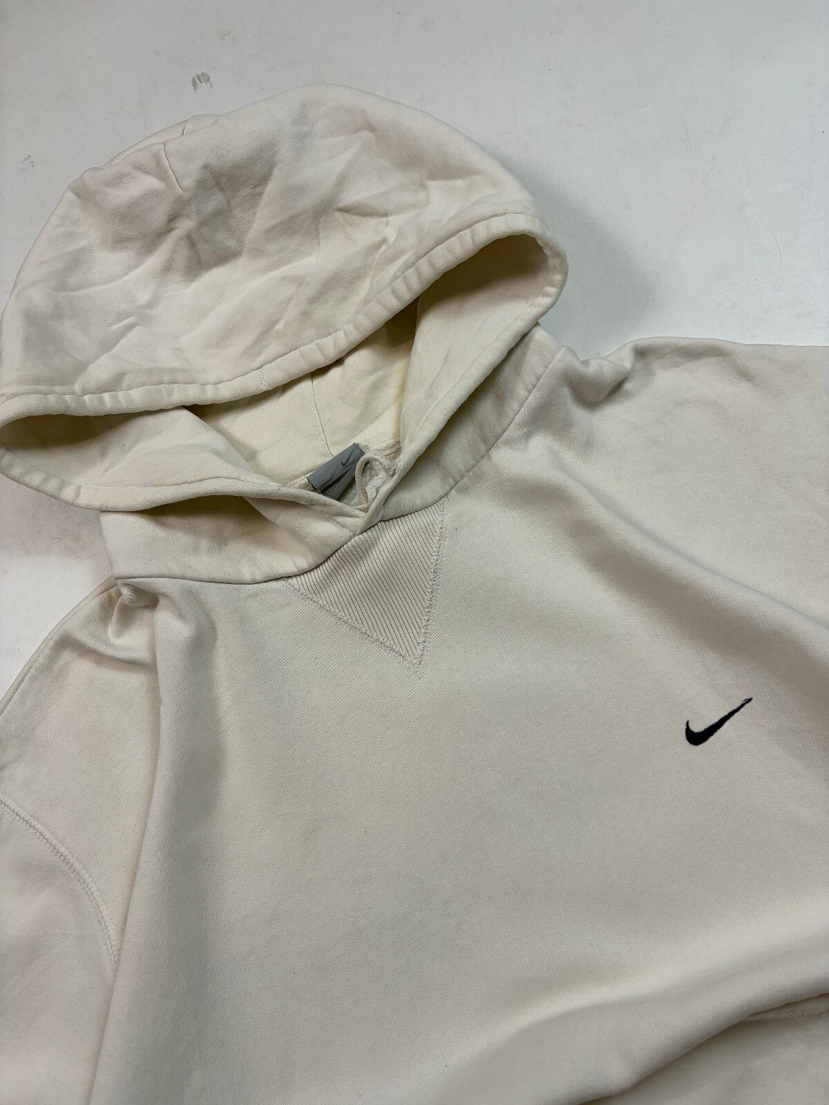 Vintage Y2K Nike mini swoosh hoodie (XL)