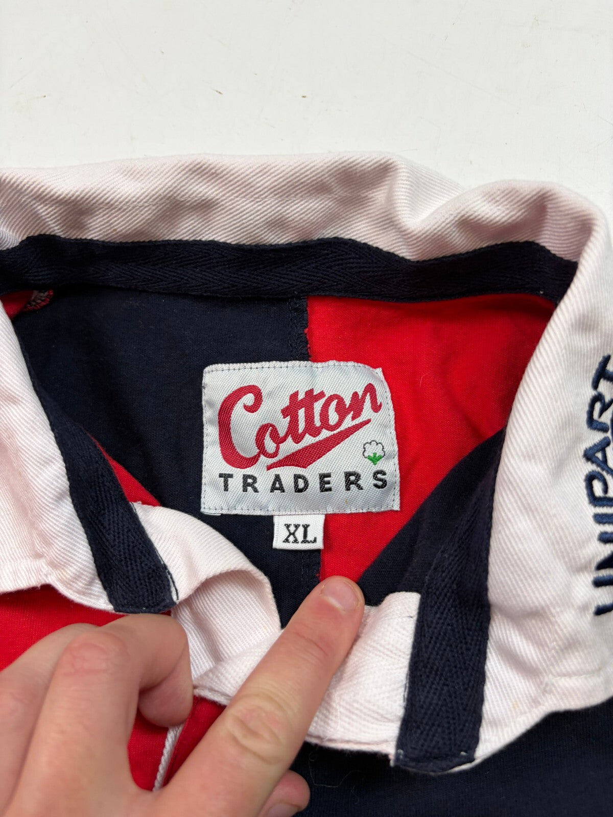 Vintage Gloucester 1999-01 Cotton traders training rugby shirt (XL)