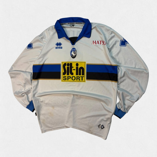 Vintage Atalanta 2007/08 Errea LS football shirt (3XL)
