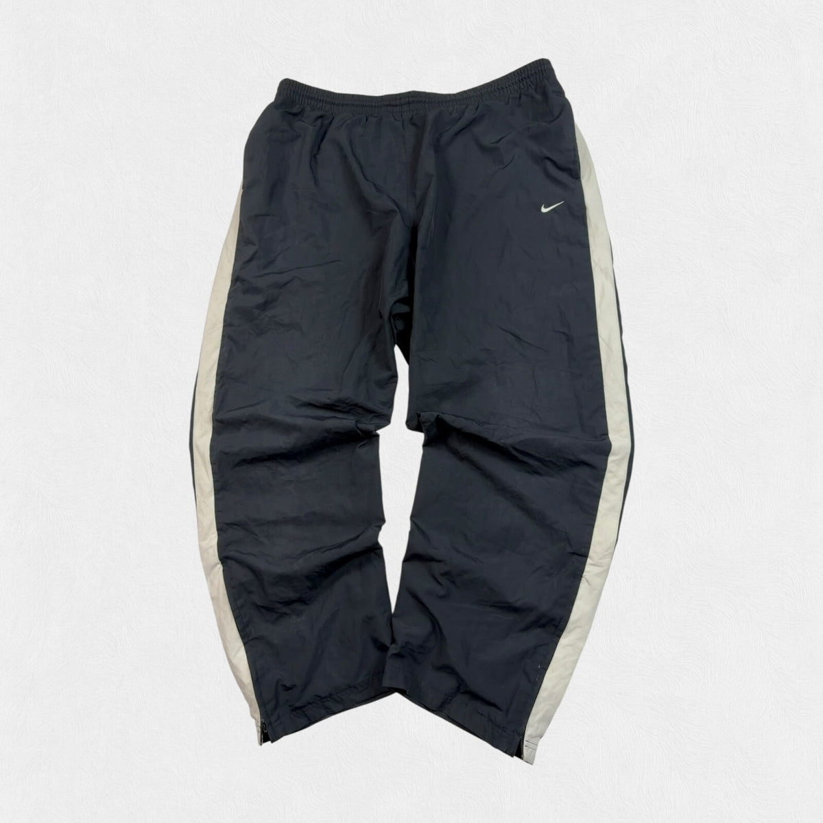 Vintage Y2K Nike side stripe baggy track pants (XXL)
