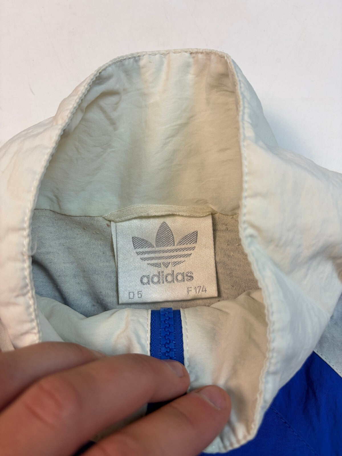 Vintage France 1990-92 Adidas originals football track jacket (M)