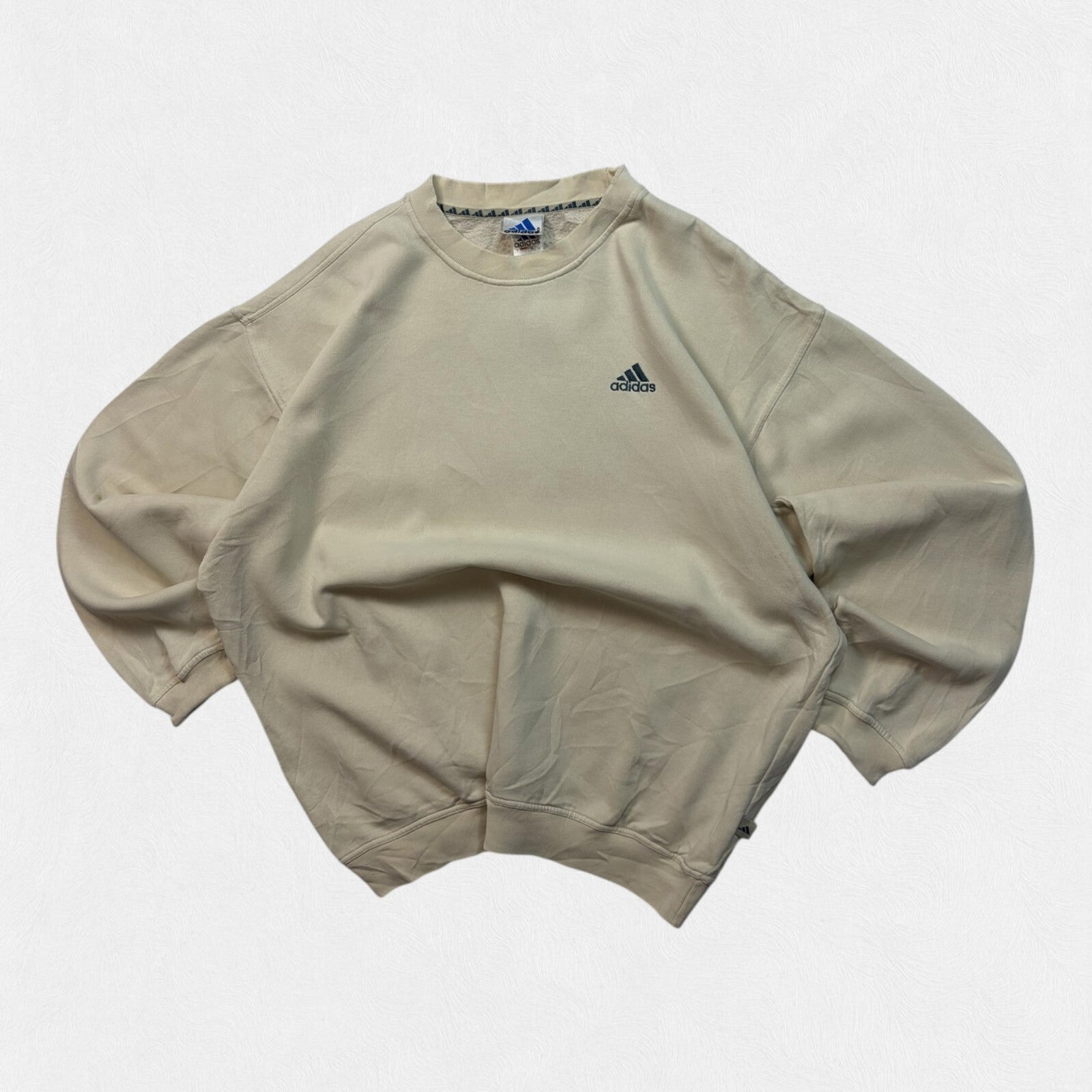 Vintage 90s adidas small logo sweatshirt (L)