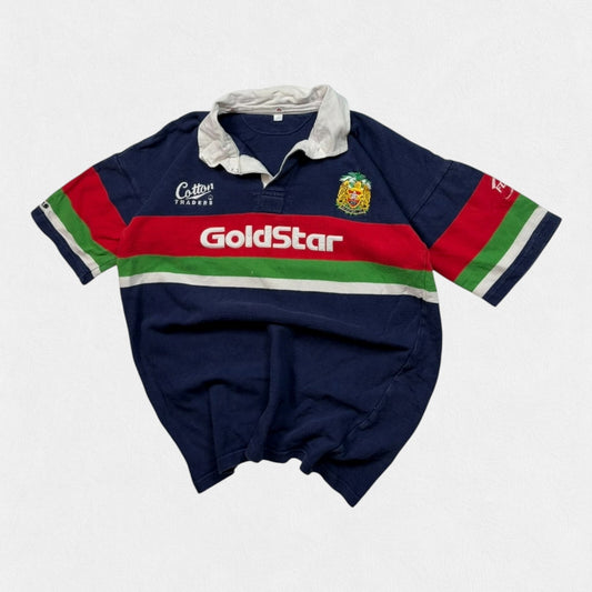 Vintage Leicester Tigers 1996/97 Cotton Traders away rugby shirt (XL)