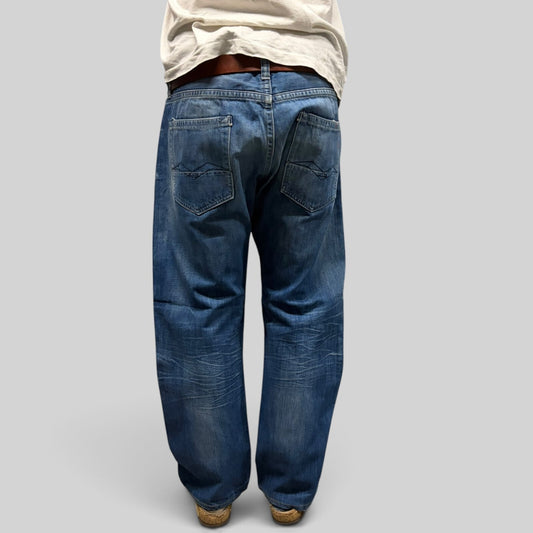 Vintage Y2K Replay baggy hip hop jeans (W38)