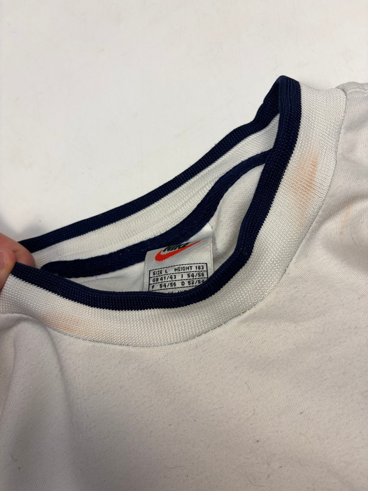 Vintage 90s Nike spell out sweatshirt (L)