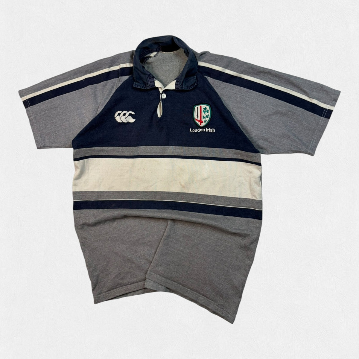 Vintage London Irish 2004/05 Canterbury training rugby shirt (L)
