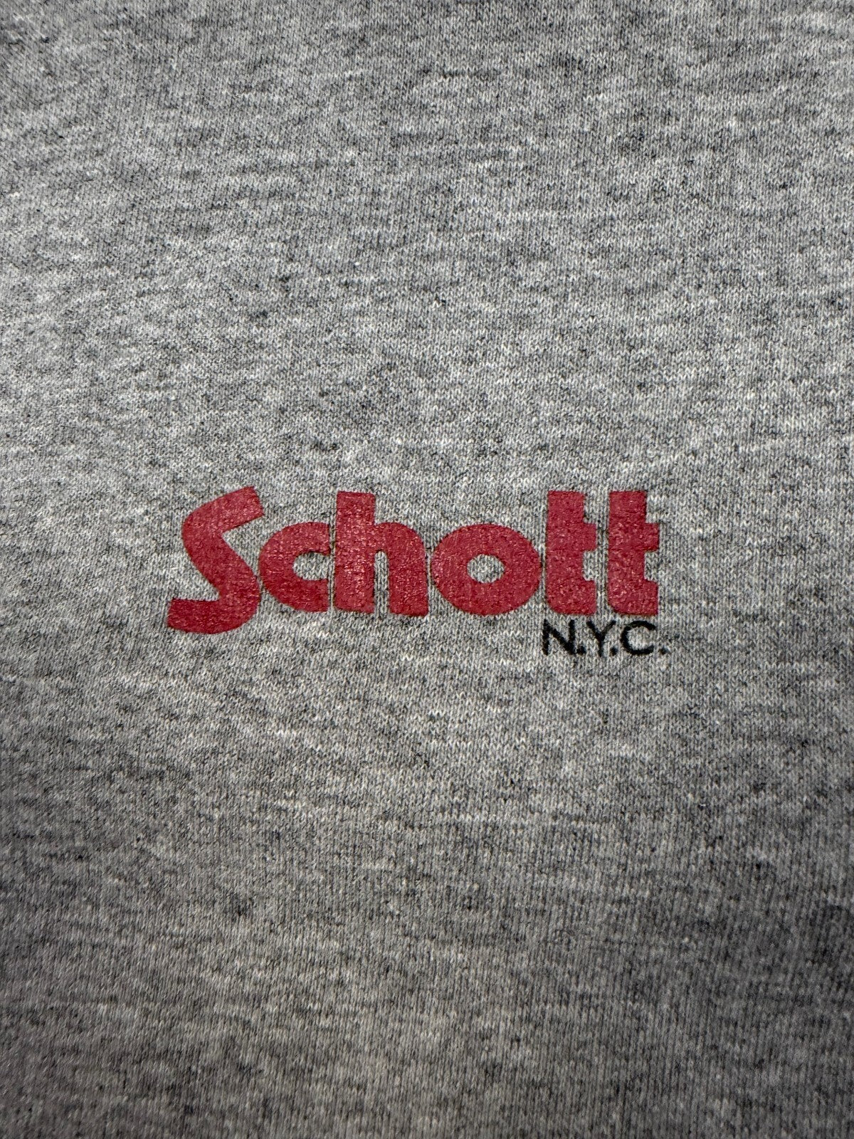 Vintage Schott NYC spell out sweatshirt (L)