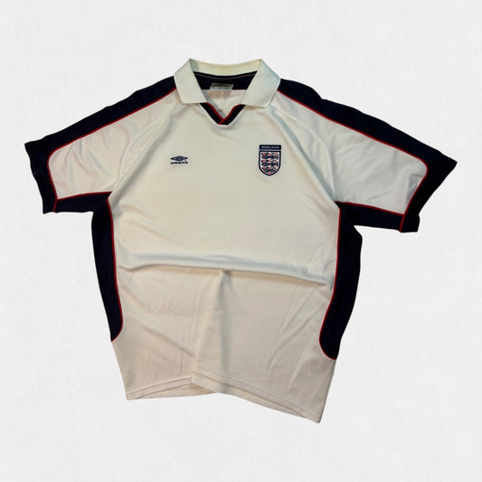 Vintage England 2001/02 Umbro training football shirt (XXL)