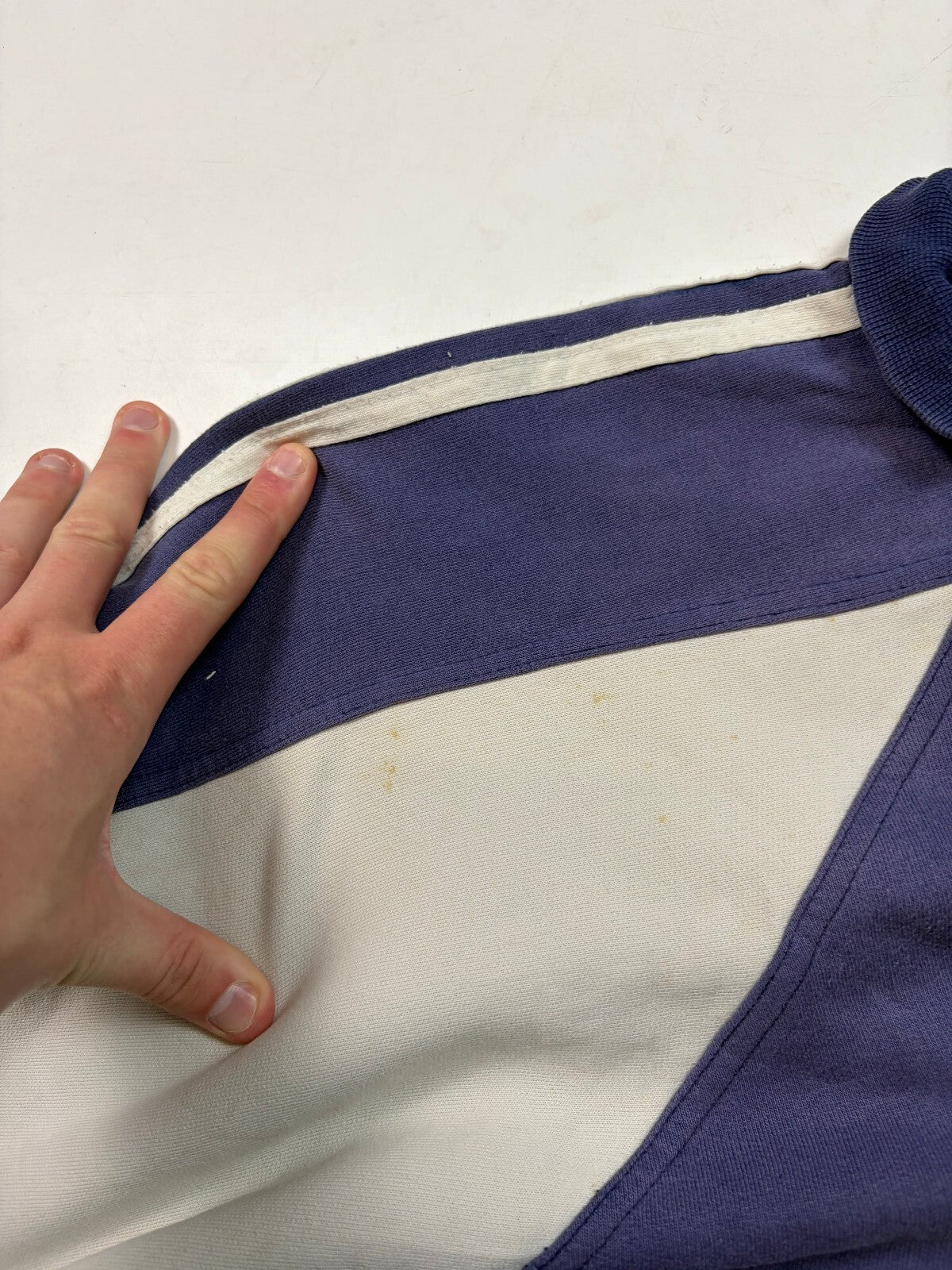 Vintage France 1998 world cup quarter zip sweatshirt (M)