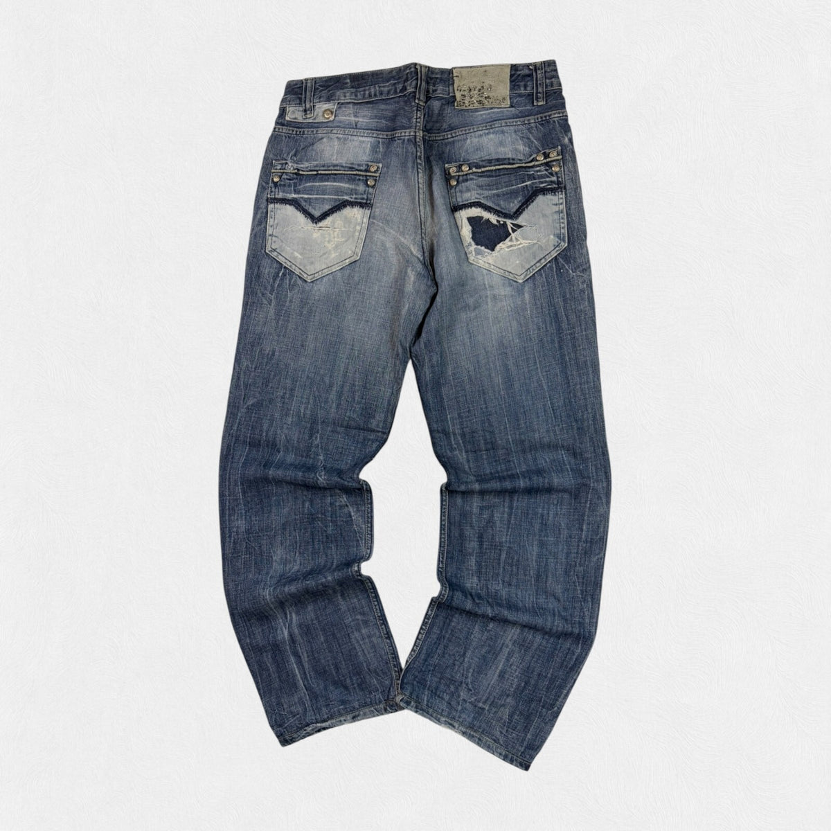 Vintage Y2K Dolce & Gabbana baggy hip hop jeans (W33)