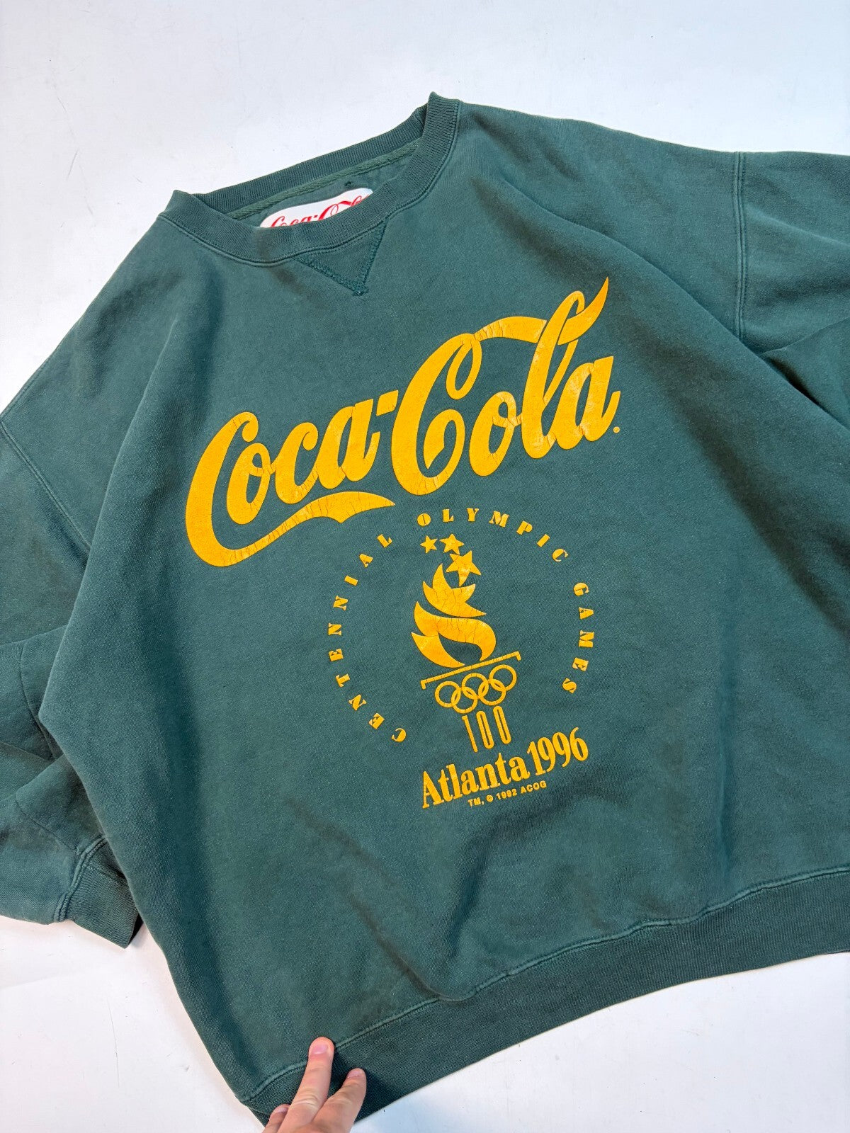 Vintage Coca Cola 1996 Atlanta olympics sweatshirt (L)