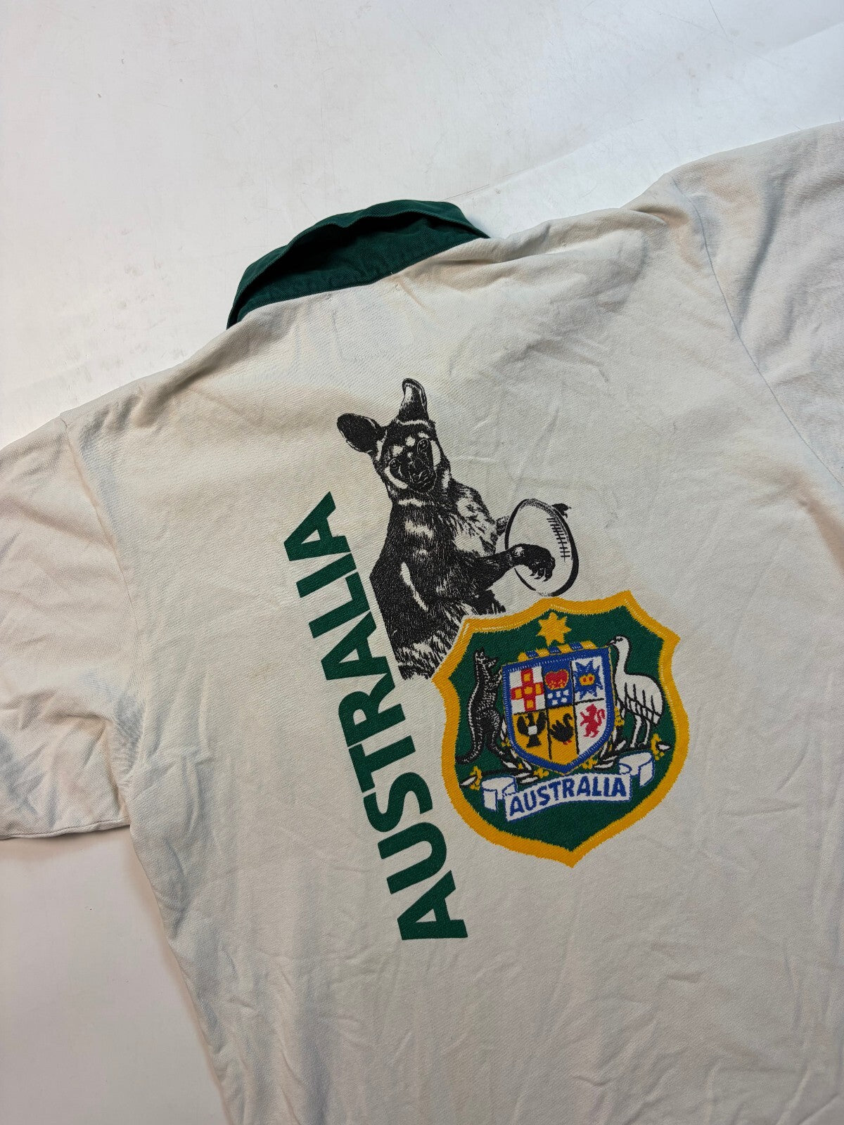 Vintage Australia Wallabies 1991 world cup Umbro rugby shirt (L)
