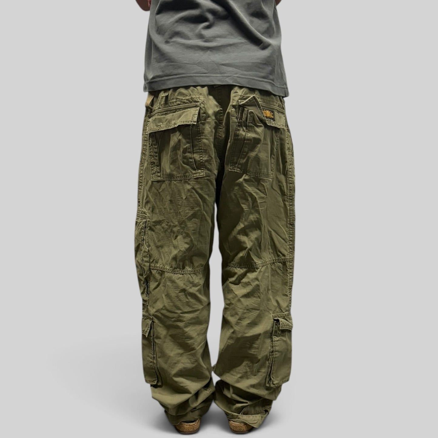 Vintage Polo Ralph Lauren baggy cargo pants (W34)