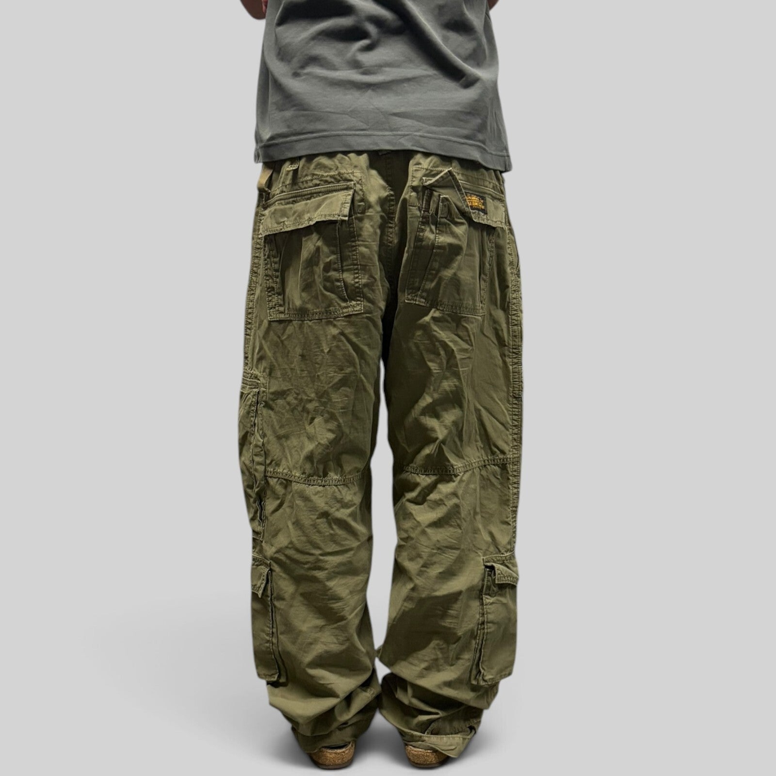 Vintage Polo Ralph Lauren baggy cargo pants (W34)