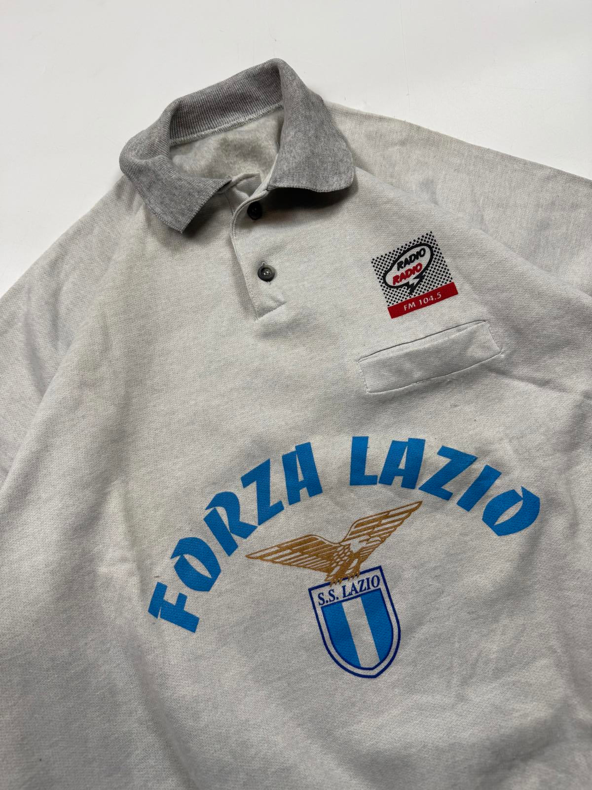 Vintage 80s Lazio graphic football sweatshirt (XL)