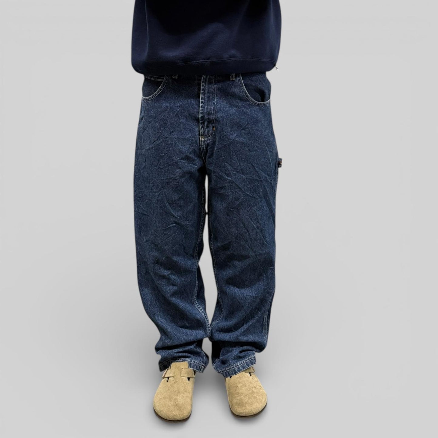 Vintage Y2K baggy hip hop carpenter jeans (W32)