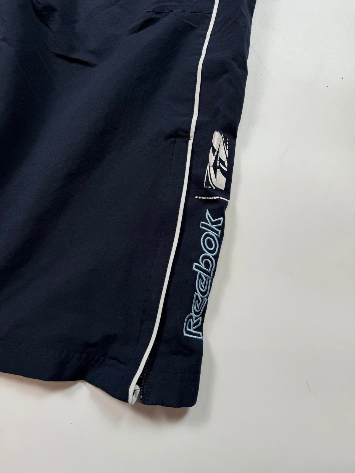 Vintage Reebok spell out baggy track pants (XL)