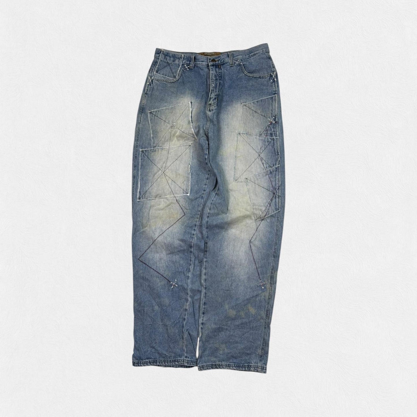 Vintage Akademiks baggy hip hop Jeans (W32)