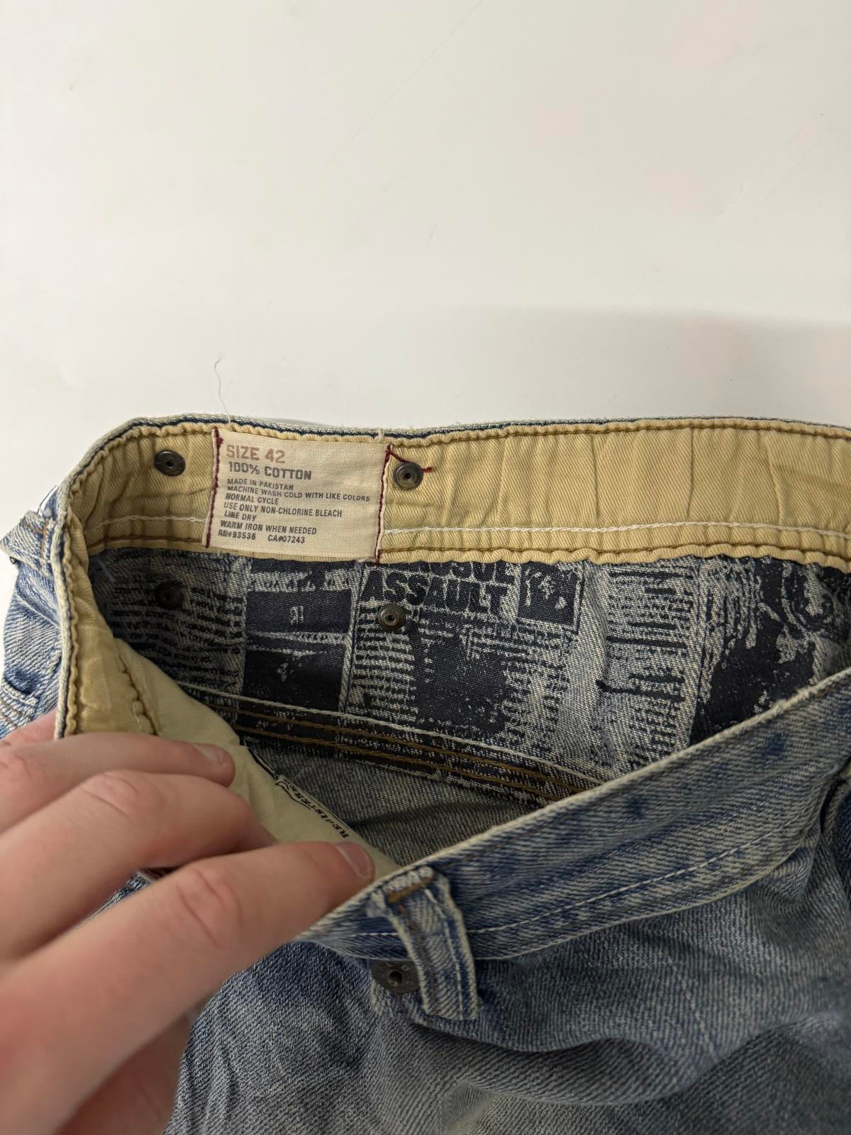 Vintage Ecko Unltd baggy hip hop Jeans (W42)