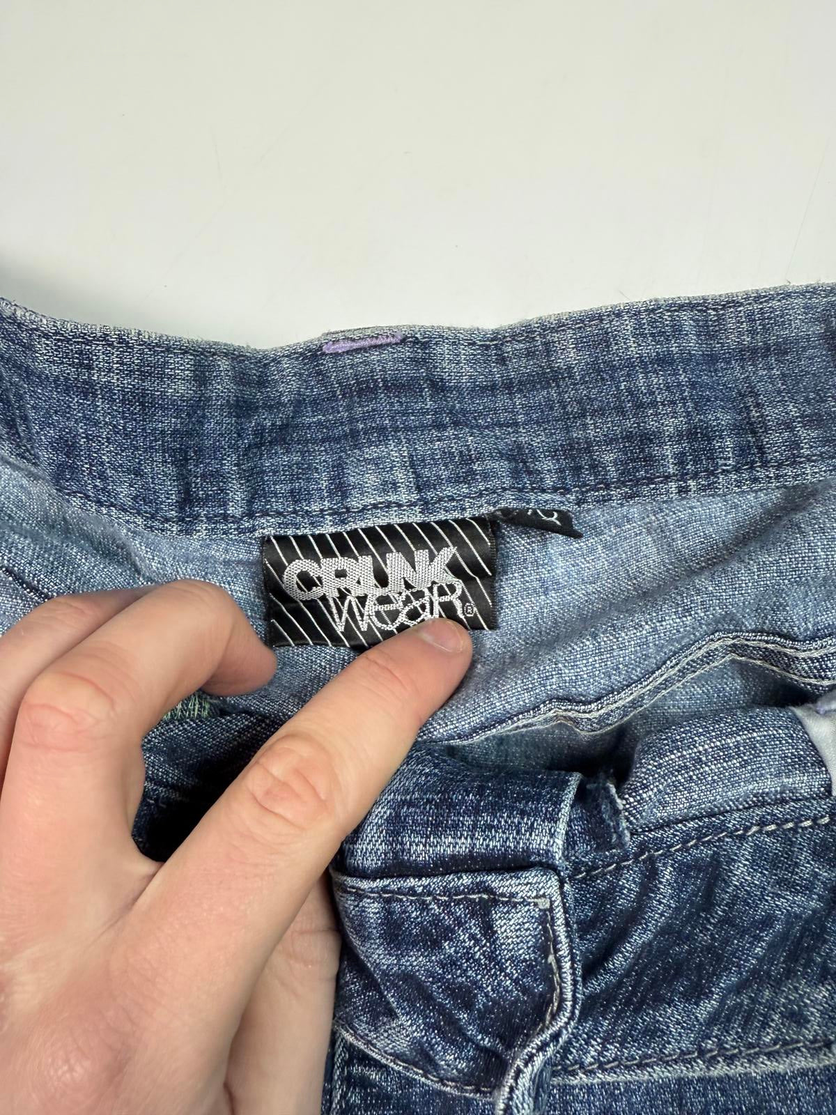 Vintage Y2K baggy hip hop Jeans (W38)