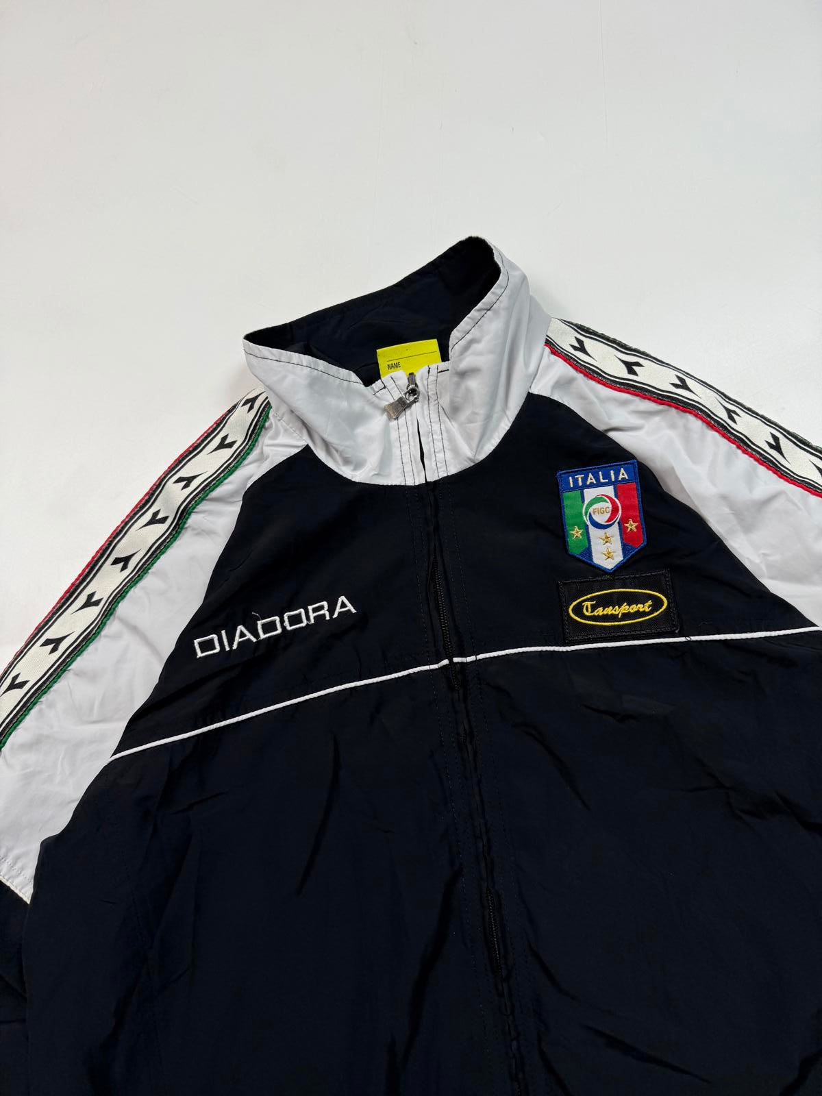 Vintage Italy Diadora football track jacket (S)