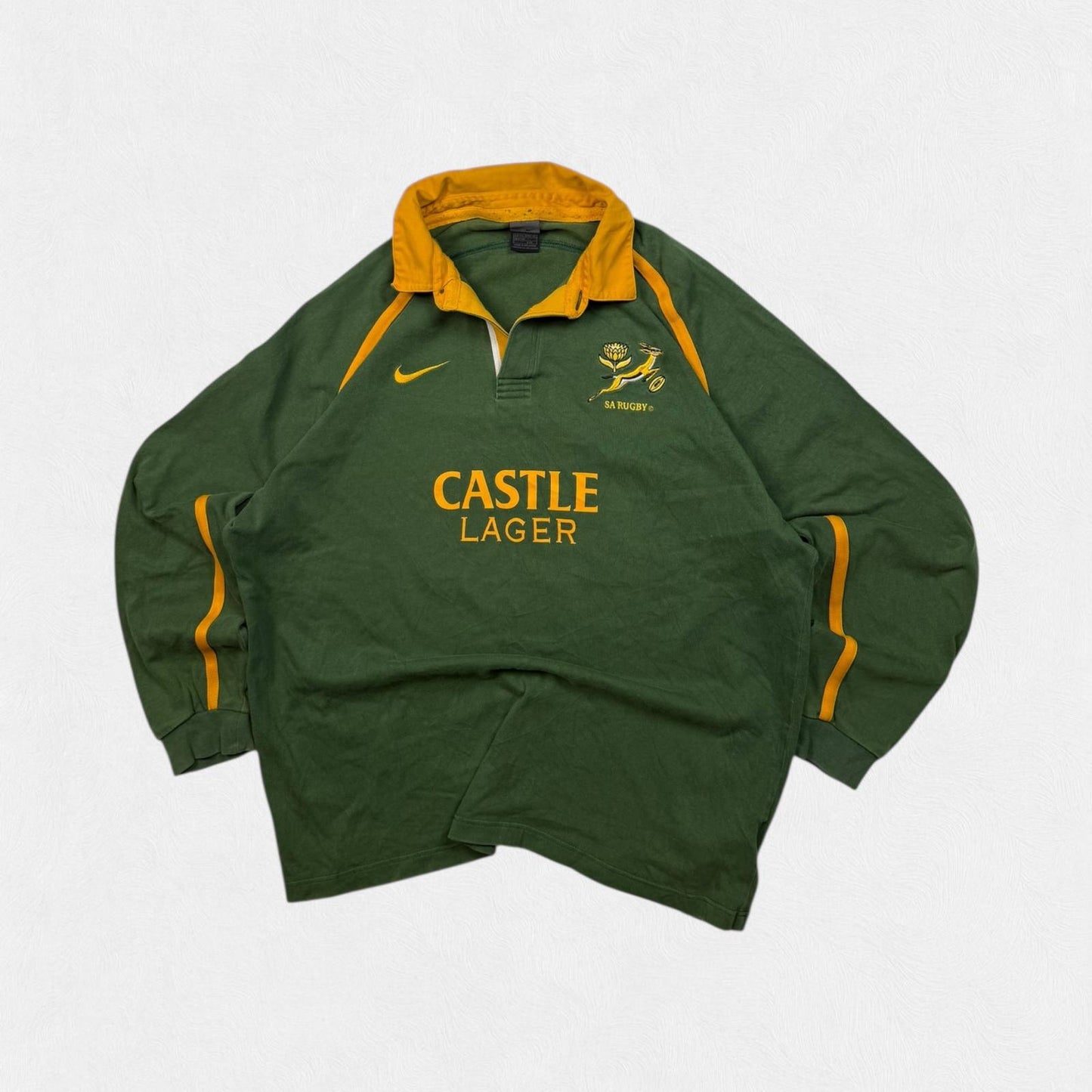 Vintage South Africa 2001/02 Nike rugby union shirt (XXL)