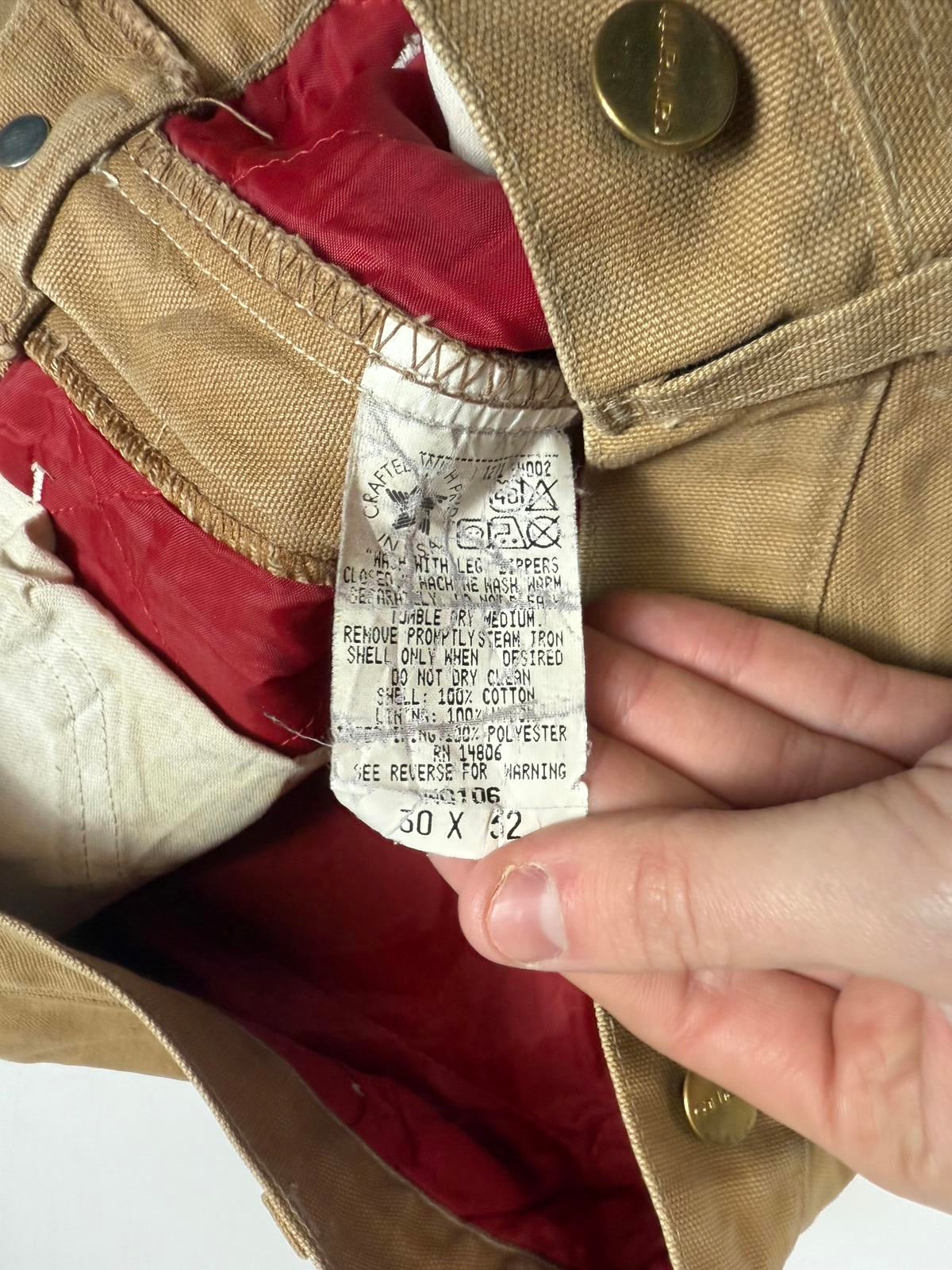 Vintage 90s Carhartt baggy carpenter pants (W30)