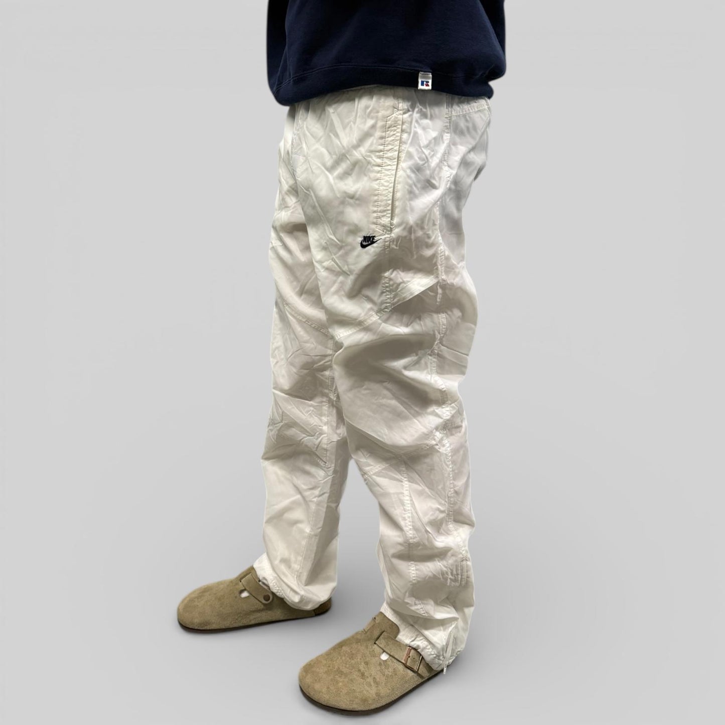 Vintage Y2K Nike baggy track pants (M)