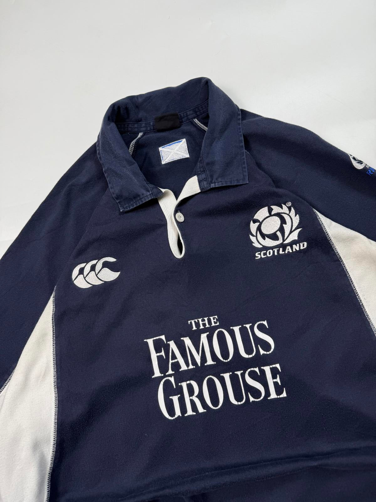 Vintage Scotland 2005-07 Canterbury rugby union shirt (L)