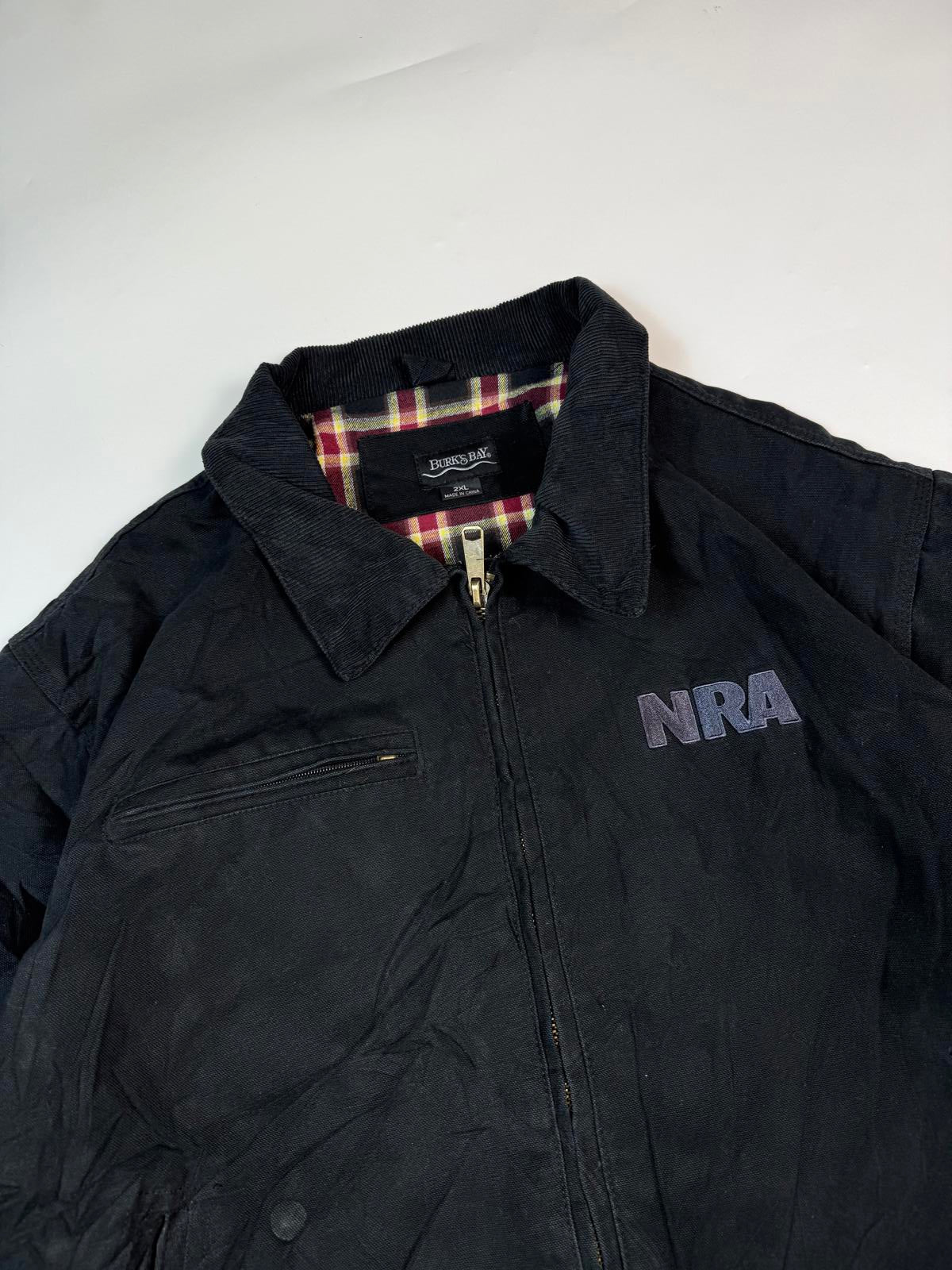 Vintage Burk's Bay NRA harrington work jacket (XXL)