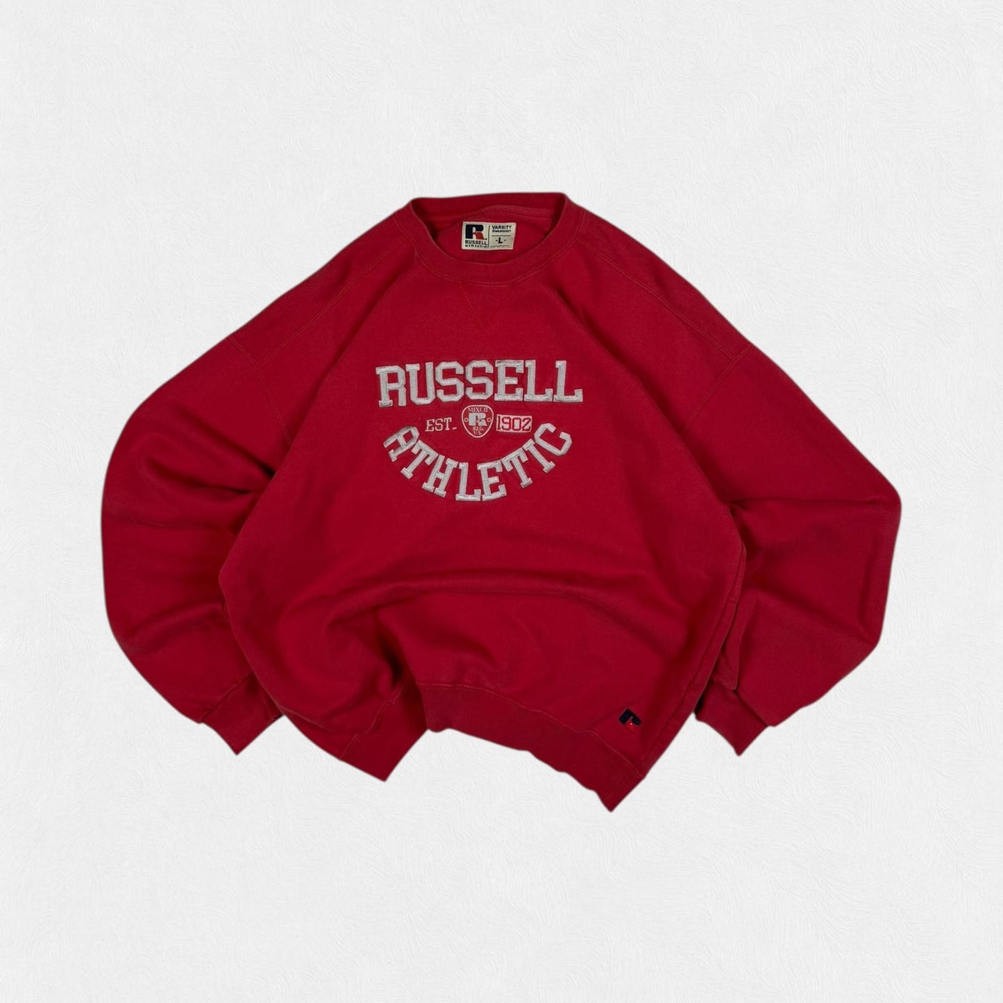 Vintage Russell athletic spell out sweatshirt (L)