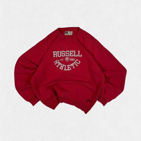 Vintage Russell athletic spell out sweatshirt (L)