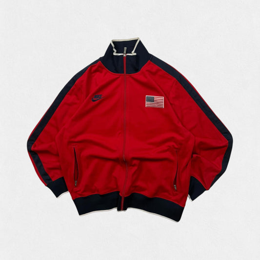 Vintage Nike USA olympics basketball track jacket (XL)