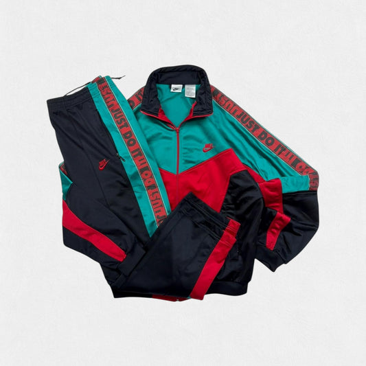 Vintage 90s Nike colour block tracksuit (M)