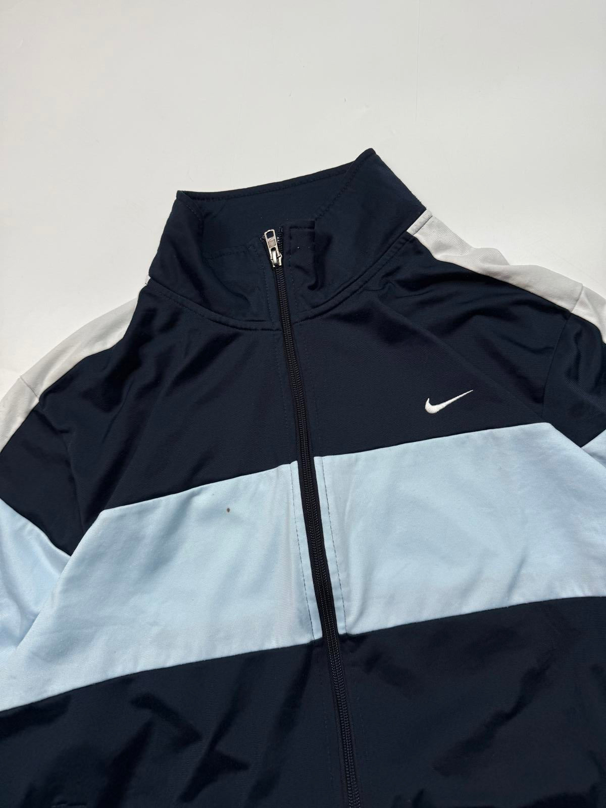Vintage Nike side stripe track jacket (L)