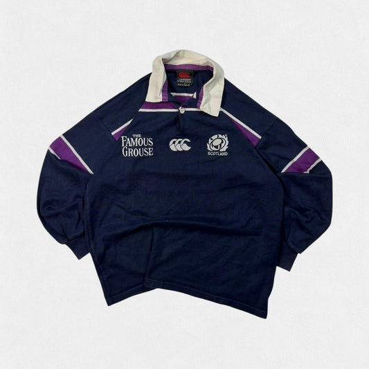 Vintage Scotland 2000-02 Canterbury rugby union shirt (L)